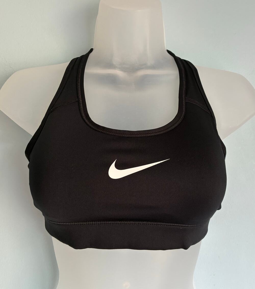 Nike Dri-Fit Sports Bra Black and White Pullover Small and Unbranded Extra